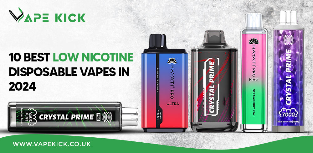 10 Best Low Nicotine Disposable Vapes